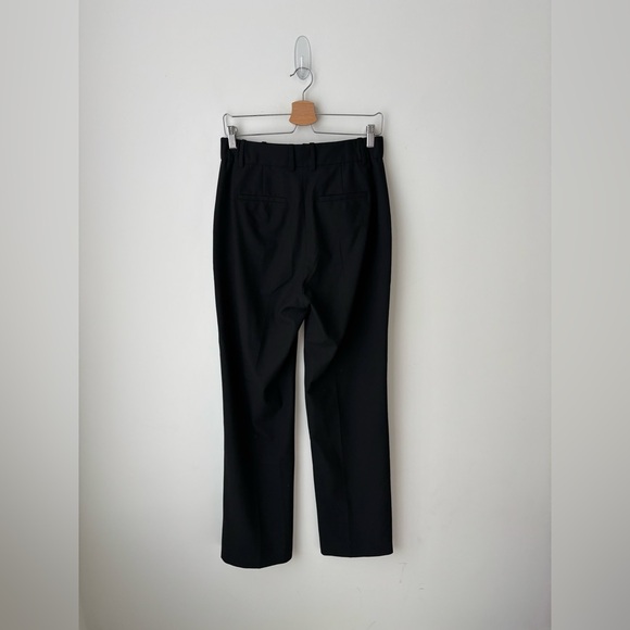 Babaton Atelier Black Tailored Trousers Size 8 High Rise Straight Leg Work Pants - Picture 6 of 11